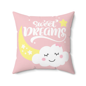 Sweet Dreams Room Décor Accent Throw Pillow