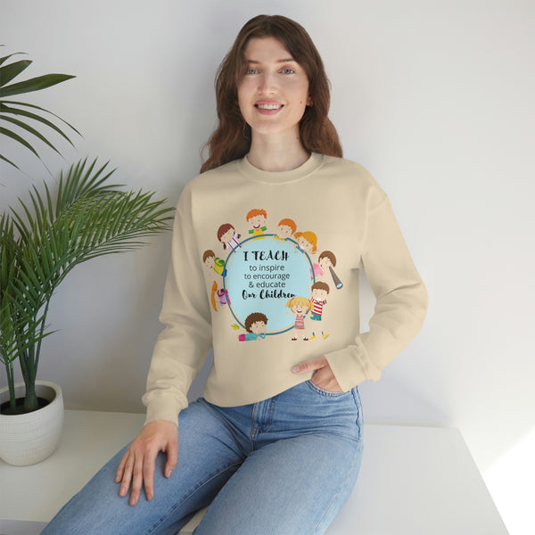 I Teach Children Graphic Sweatshirt