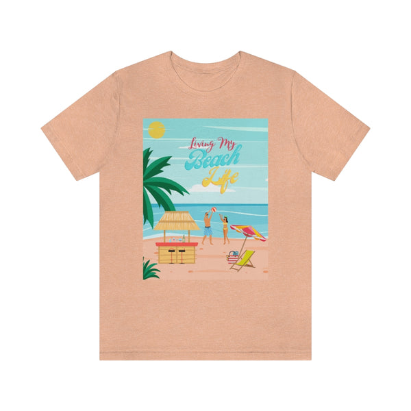 Living My Beach Life Graphic T-Shirt