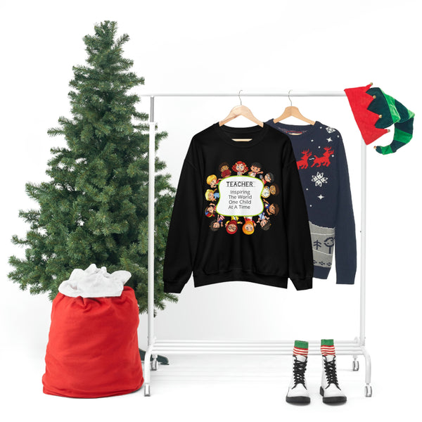 Teacher Inspiring Children Graphic Sweatshirt