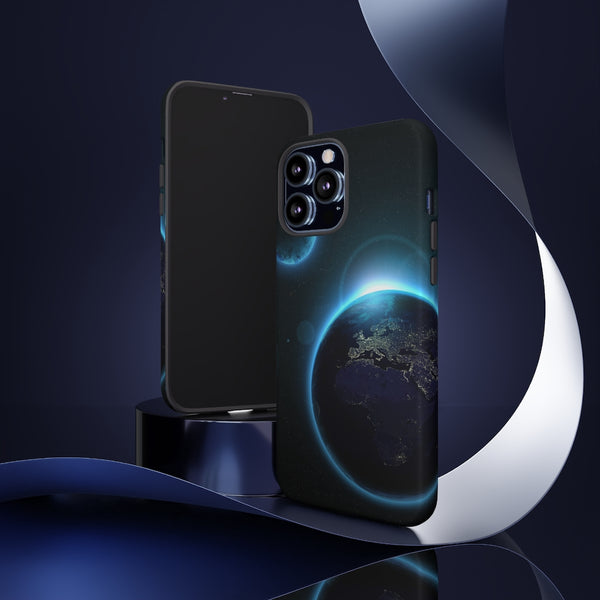 Earth Glow Phone Case Black
