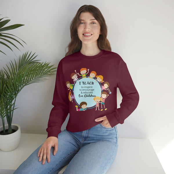 I Teach Children Graphic Sweatshirt