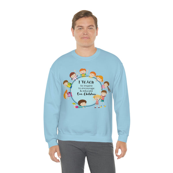 I Teach Children Graphic Sweatshirt