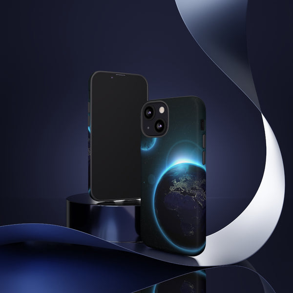 Earth Glow Phone Case Black