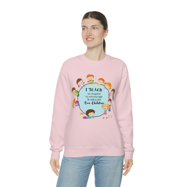 I Teach Children Graphic Sweatshirt