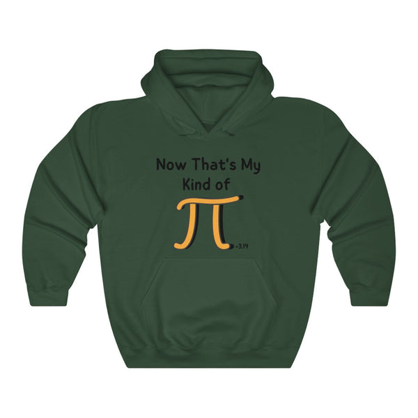 ﻿Now That’s My Kind Of PI=3.14 Graphic Hoodie