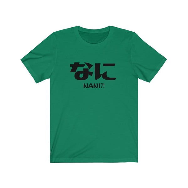 NANI Japanese Script Anime Graphic T-Shirt
