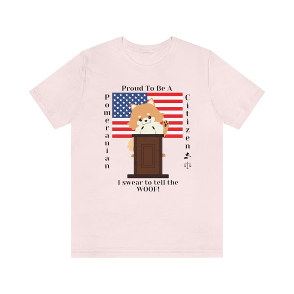 Proud To Be A Pomeranian Graphic T-Shirt