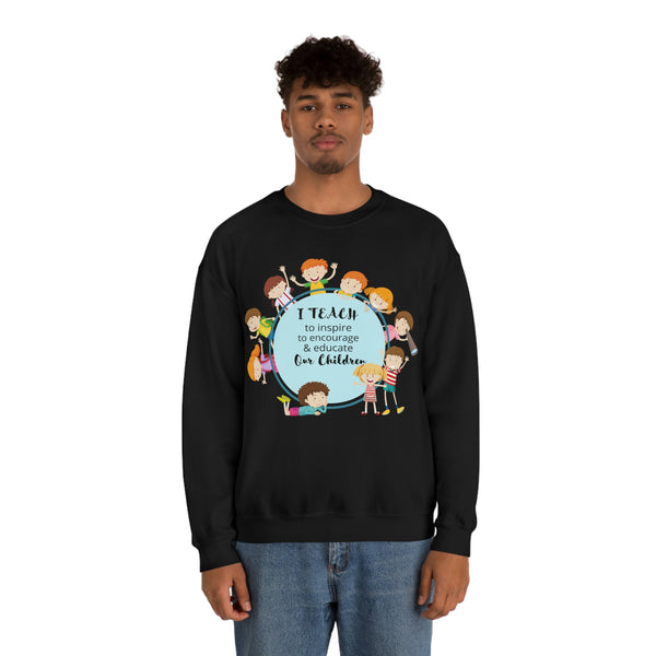 I Teach Children Graphic Sweatshirt