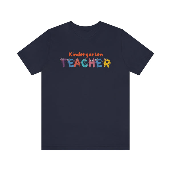 Kindergarten Teacher Friendly Letters Graphic T-Shirt
