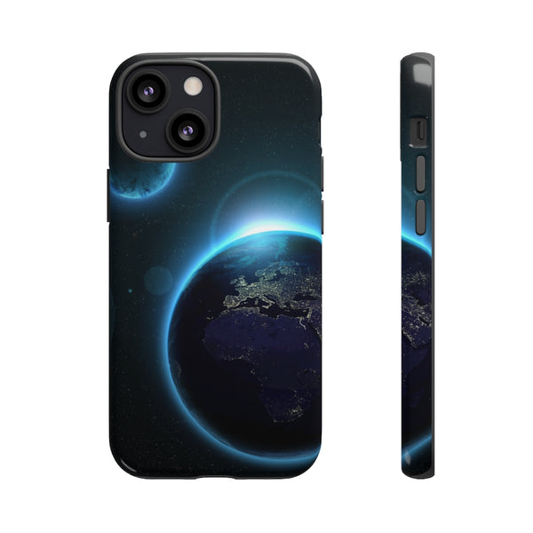 Earth Glow Phone Case Black