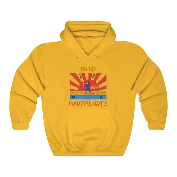 I’m Up For Martial Arts Graphic Hoodie