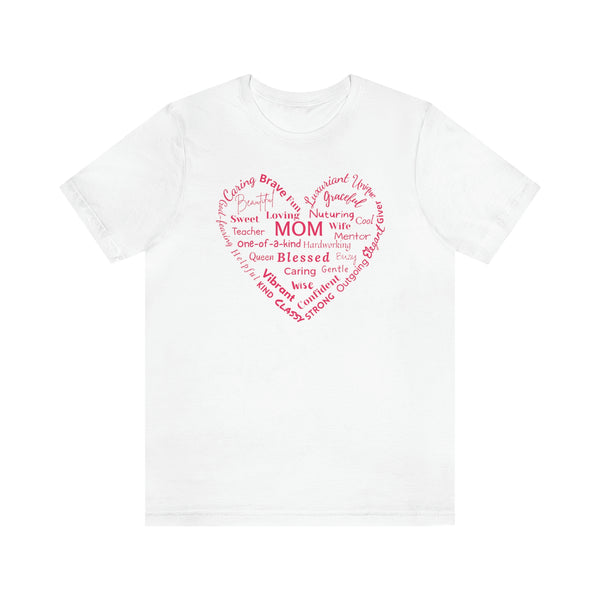 Heart of A Mom Graphic T-Shirt